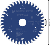 BoschEXPERT 木工圆锯片 120mm T40。